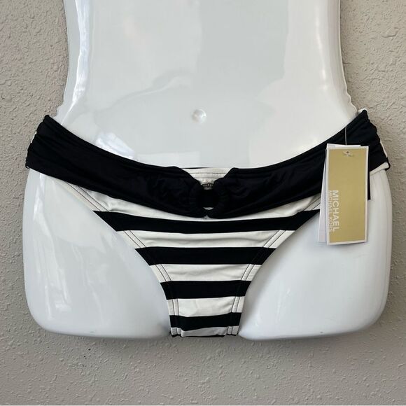 NWT MICHAEL Michael Kors Bikini Top and Matching Bottoms Size M or L - Picture 3 of 7